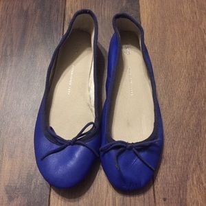 7.5 Gap Dark Blue Ballet Flats